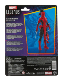 F6572 Spider-Man Marvel Legends Retro Collection Elektra Natchios Daredevil