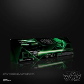 Star Wars Black Series Replica Force FX Elite Lightsaber Yoda - Pre order