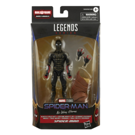 Marvel Legends Black and Gold Suit Spider-Man [BAF Armadillo]