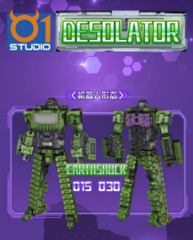 01-STUDIO 03D Desolator Earthquake (Devastator Bonecrusher) - Pre order