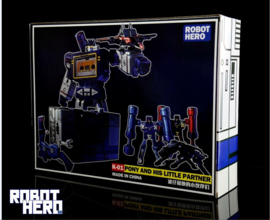 Robot Hero SG-01 with six tapes