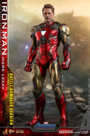 HOT904923 Avengers: Endgame MMS Diecast 1/6 Iron Man Mark LXXXV Battle Damaged Ver.