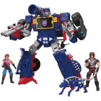 F7138 Transformers X G.I. Joe Soundwave Dreadnok Thunder Machine, Zartan and Zarana