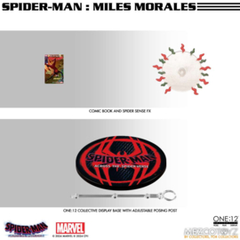 Mezco One 12 collective Spider-Man Miles Morales