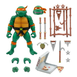 Super7 Teenage Mutant Ninja Turtles Ultimates Michaelangelo