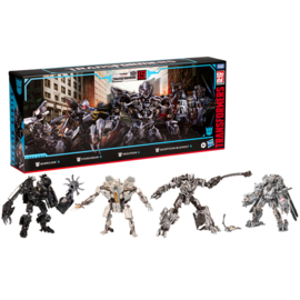 F6957 Transformers Studio Series Decepticon 15th Anniversary of the First Transformers Movie 4-Pack