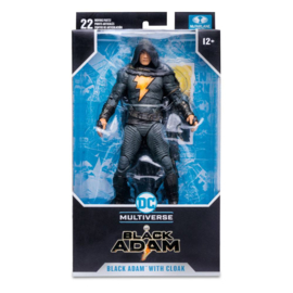 MCF15261 DC Black Adam Movie Black Adam with Cloak