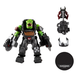 Warhammer 40k Action Figure Ork Meganob with Buzzsaw