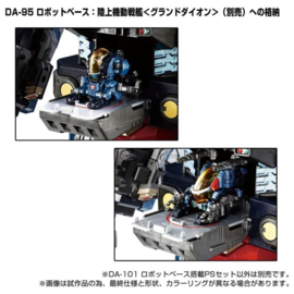 Takaratomy Diaclone DA-101 Robot Base Powered Suits Set