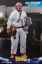 Hot Toys Back To The Future MM AF 1/6 Doc Brown Deluxe Version