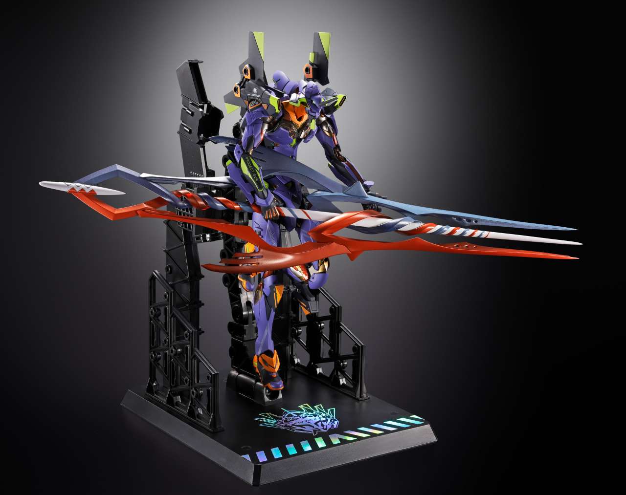 Neon Genesis Evangelion Test Type-01 Metal Build 30th with the spear of Gaius