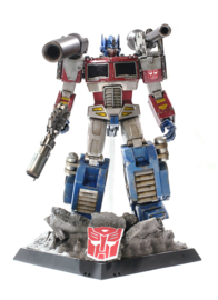 Hot Toys Asia Exclusive Transformers TF002 Optimus Prime Megatron Version