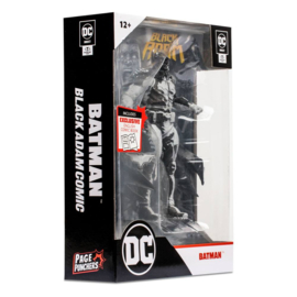 MCF15893 DC Direct Black Adam Batman Line Art Variant (Gold Label - SDCC)