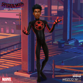 Mezco One 12 collective Spider-Man Miles Morales