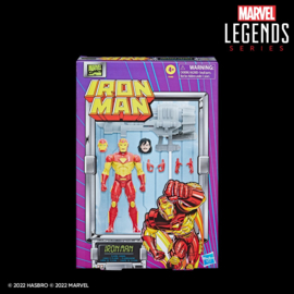 Marvel Legends Series Deluxe Retro Iron Man [F3483]