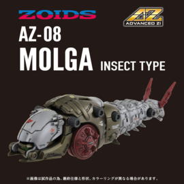 Takara Zoids Plastic Model Kit 1/72 AZ-08 Molga - Pre order