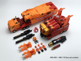 Fanshobby MB-06D Orange Power Baser + MB-11D God Armor Set