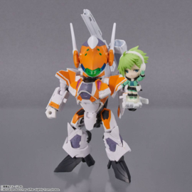 Macross Delta Tiny Session VF-31E Siegfried (Chuck Mustang Use) with Reina Prowler - Pre order