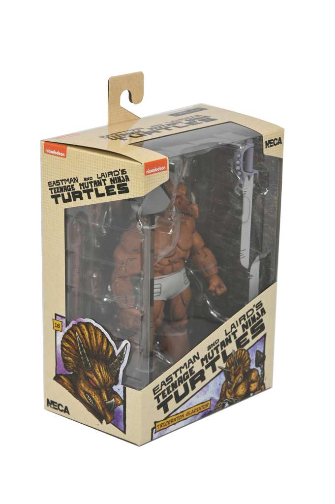 Neca Teenage Mutant Ninja Turtles MIrage Comic Triceraton Galdiato