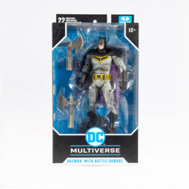 DC Multiverse AF Batman with Battle Damage (Dark Nights: Metal)