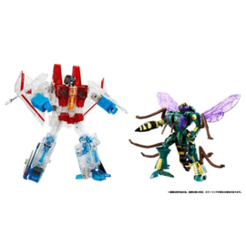 Takara Transformers BWVS-08 Starscream vs Waspinator