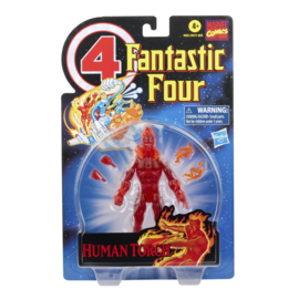 Marvel Legends Fantastic 4 Retro Human Torch