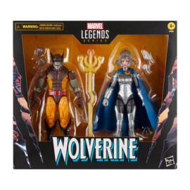 F9034 Wolverine 50th Anniversary Marvel Legends Wolverine and Lilandra Neramani 2-Pack