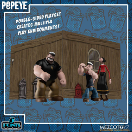 Popeye 5 Points Action Figures Deluxe Box Set