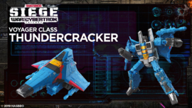 Hasbro WFC Siege Voyager Thundercracker