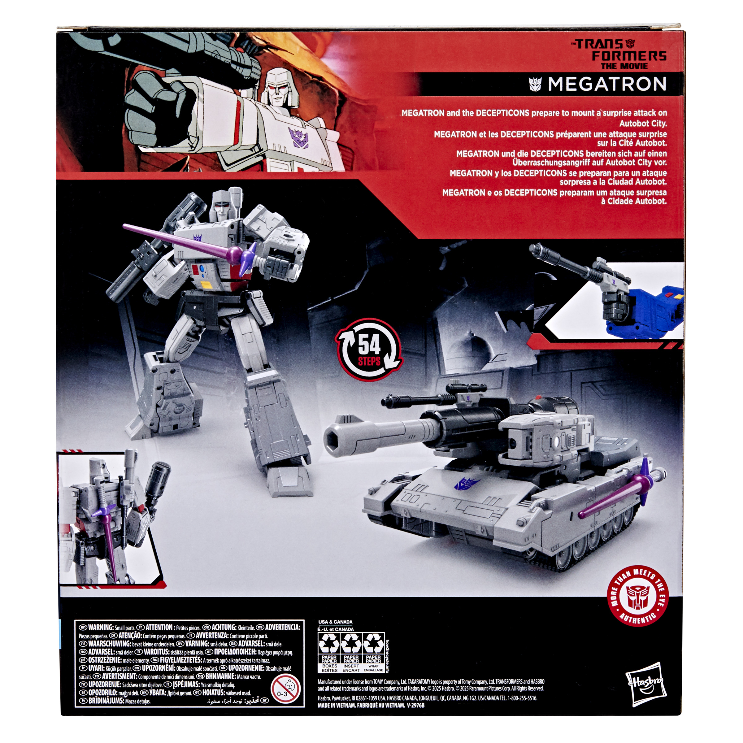 G0484 Transformers Studio Series 86 Leader Megatron