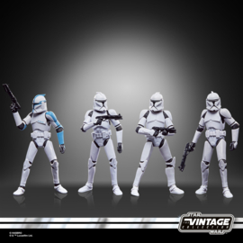 Star Wars Vintage Collection Phase 1 Clone Trooper 4 Pack [Import stock F5554]