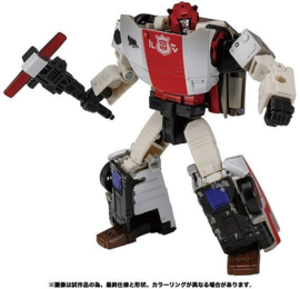 Takara WFC-13 Netflix Siege of Cybertron Deluxe Red Alert