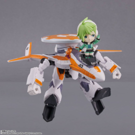 Macross Delta Tiny Session VF-31E Siegfried (Chuck Mustang Use) with Reina Prowler - Pre order