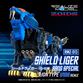 Takara Zoids Plastic Model Kit 1/100 RMZ-013 Shield Liger Bang Special
