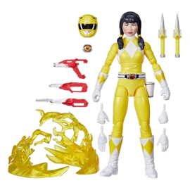 F7385  Power Rangers Ligtning Collection Remastered Mighty Morphin Yellow Ranger