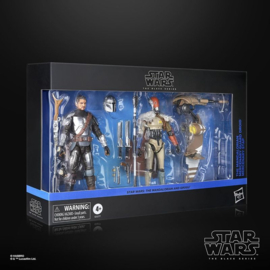 G3277 Star Wars The Black Series The Mandalorian Mercenary Guard Droid and Mercenary STAP