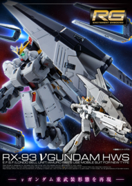 P-Bandai: 1/144 RG Nu Gundam HWS