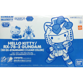 SD Ex-Std: Hello Kitty / RX-78-2 Gundam [Clear Color]