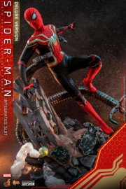 HOT909813 Spider-Man: No Way Home Movie Masterpiece 1/6 Spider-Man (Integrated Suit) Deluxe Ver.