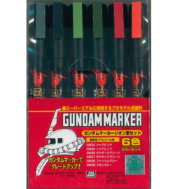 Gundam Marker GMS-108 Zeon Set