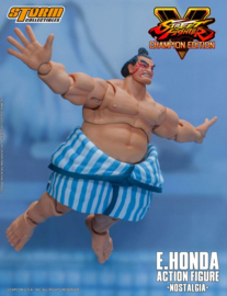 Street Fighter V Champion Edition Action Figure 1/12 E. Honda Nostalgia Costume