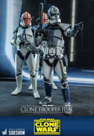 HOT909745 Hot Toys Star Wars The Clone Wars AF 1/6 Clone Trooper Jesse