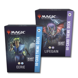 Magic the Gathering Secrets of Strixhaven Themed Decks Eerie & Lifegain (Set of 2)