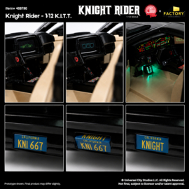 Ramen Toy x Factory Entertainment 1/12 Knight Rider K.I.T.T. & Michael Knight