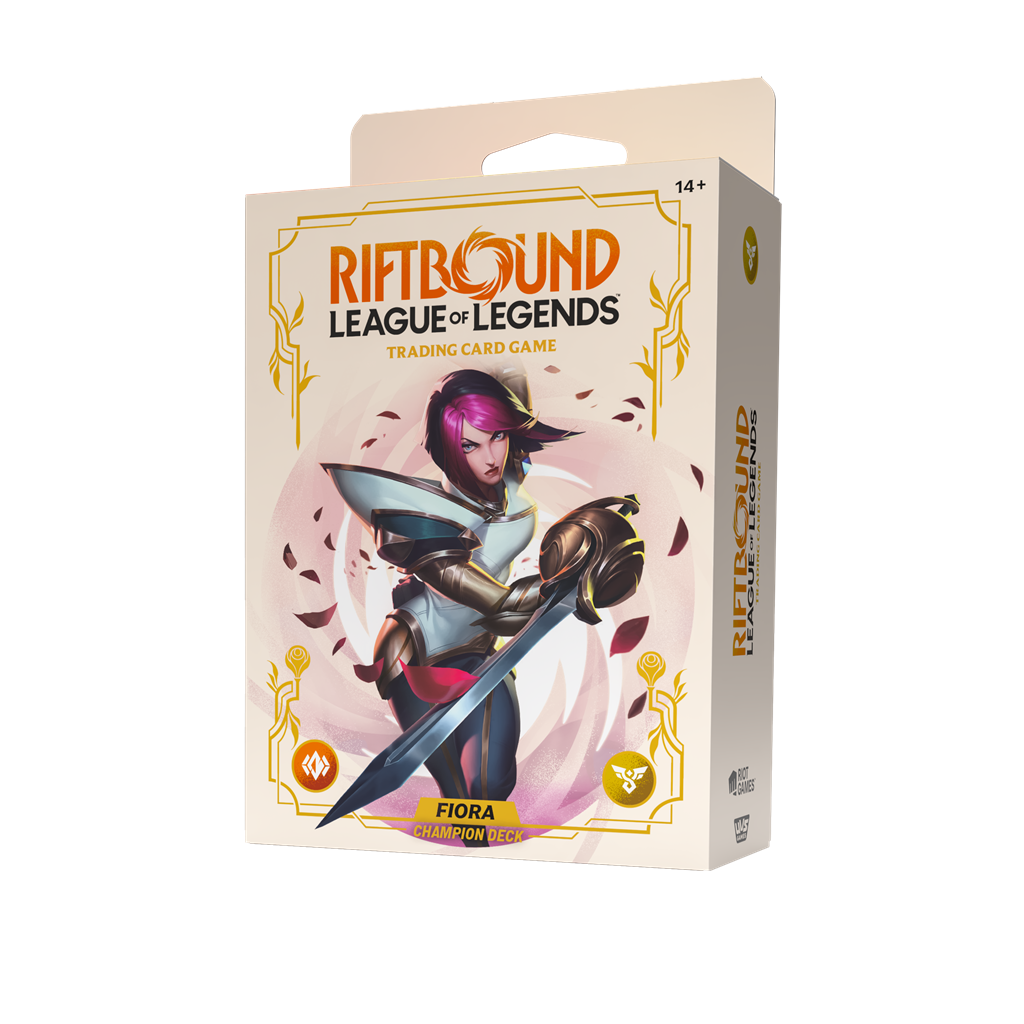 Riftbound: League of Legends Spiritforged Champions Deck Fiora