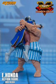 Street Fighter V Champion Edition Action Figure 1/12 E. Honda Nostalgia Costume