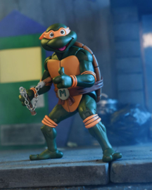 Teenage Mutant Ninja Turtles (Cartoon) Action Figure Ultimate Michelangelo VHS