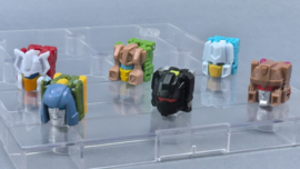 Takara Legends LG-EX Headmaster set of 6