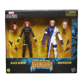 G2122 Marvel Legends Series Black Widow and Quicksilver