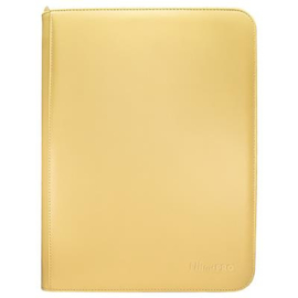 Ultra Pro - Vivid 9-Pocket Zippered Pro-Binder: Yellow